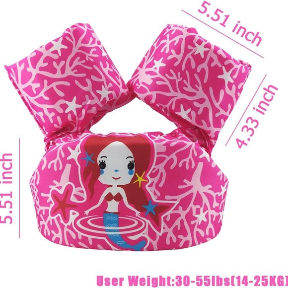 Baby Children Toddler Sea Beach water Pool Arm Wings Kids Floatie Swim Vest Life - Picture 2 of 8